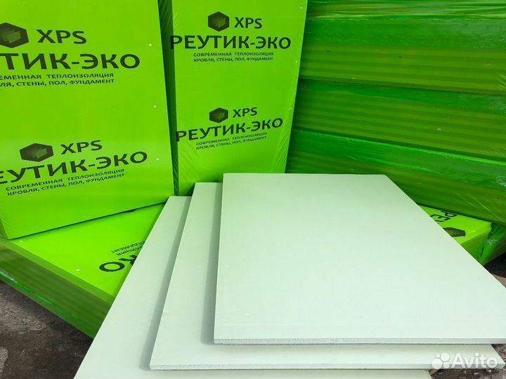 Утеплитель XPS Реутик-эко (Полиспен) 40 мм