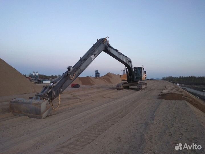 Удлиненное рабочее оборудование 16м на экскаватор