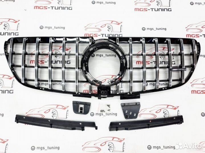 Решетка Mercedes V-Class W447 GT Chrome Рестайлинг