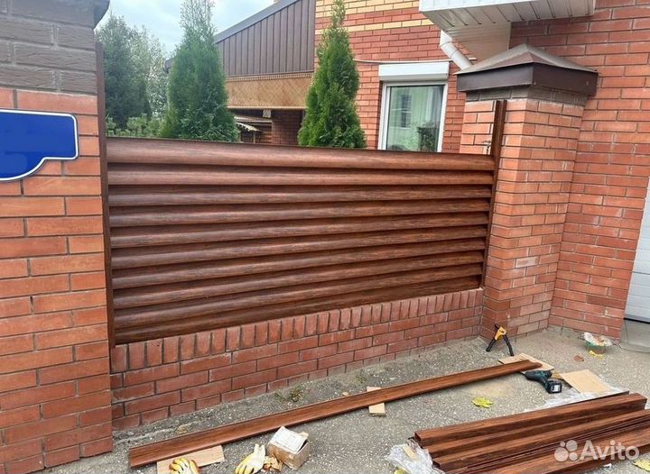 Забор жалюзи без посредников