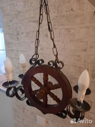 Светильник потолочный подвесной бу