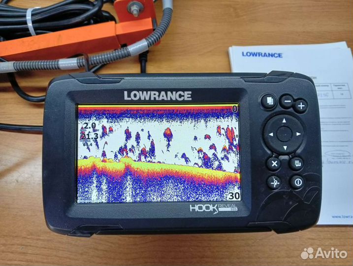 Эхолот lowrance hook reveal 5 83/200