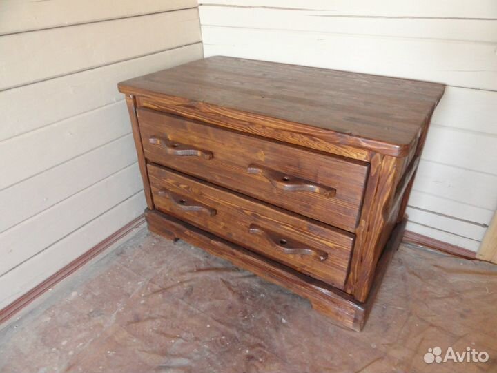 Тумба из массива под старину