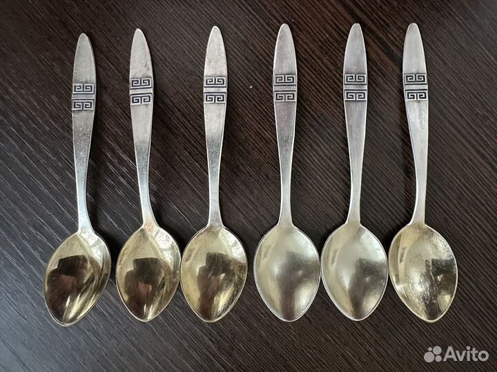 Серебряные ложки СССР 916 звезда Эстония