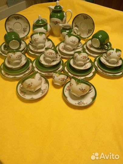 Чайно кофейный сервиз