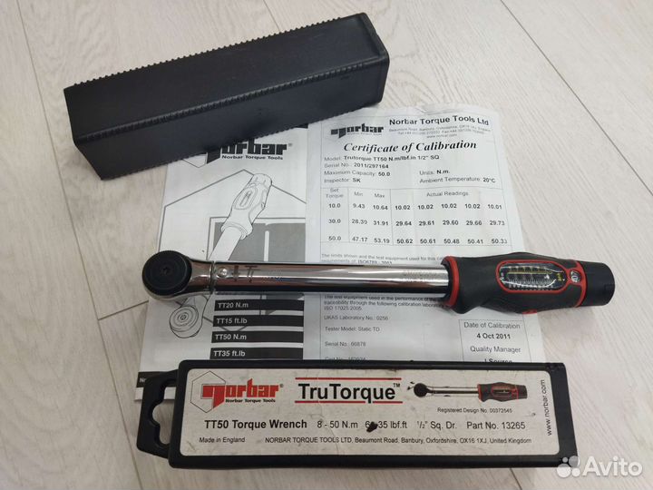 Динамометрический ключ Norbar TT 50