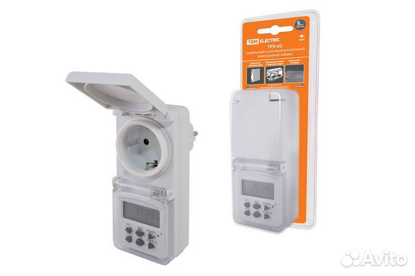 Таймер цифровой TDM трэ-02, 46528