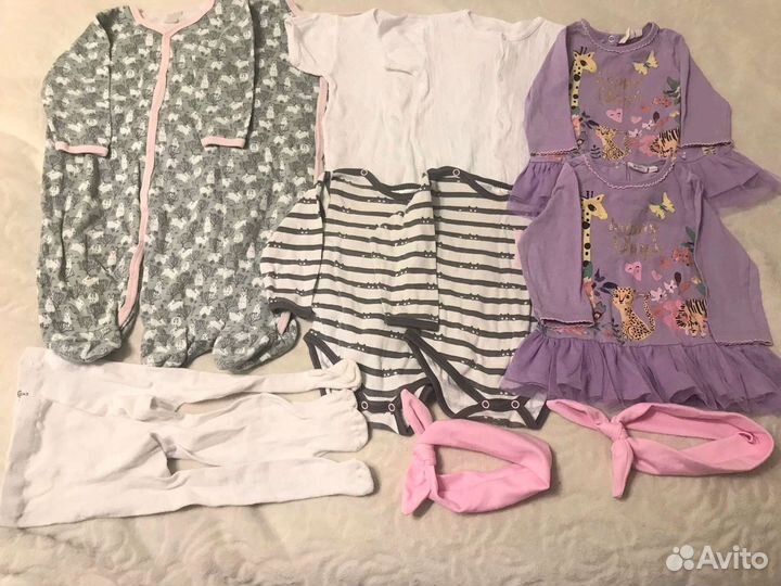 Пакет вещей для двойни (девочек)