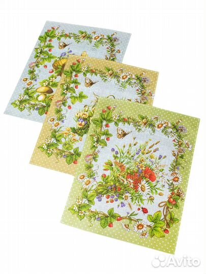 Комплекты полотенец для кухни