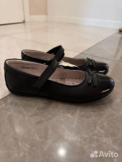 Туфли кожаные в школу 36-37р-р