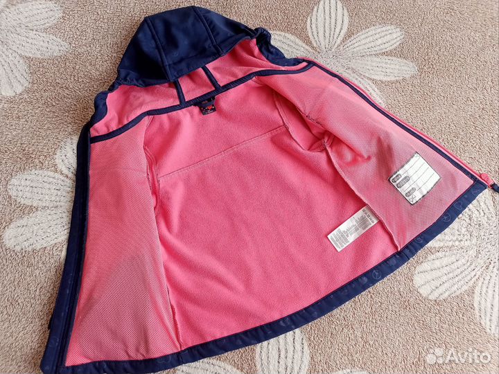 Ветровка на девочку softshell 98-104