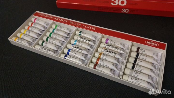 Набор акварельных красок Holbein