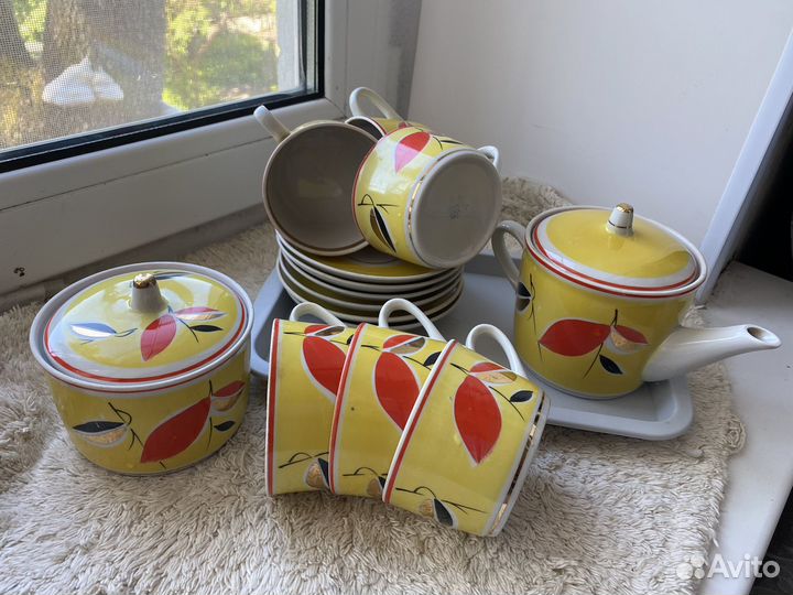 Чайная пара Полонное сервиз 6 персон