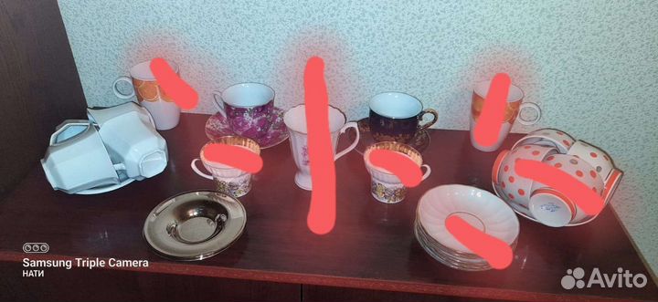 Наборы посуды, горшки СССР