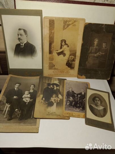 Старинные кабинетные фото