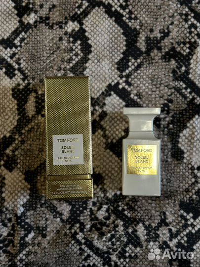 Tom ford soleil blanc 50мл парфюмерная вода