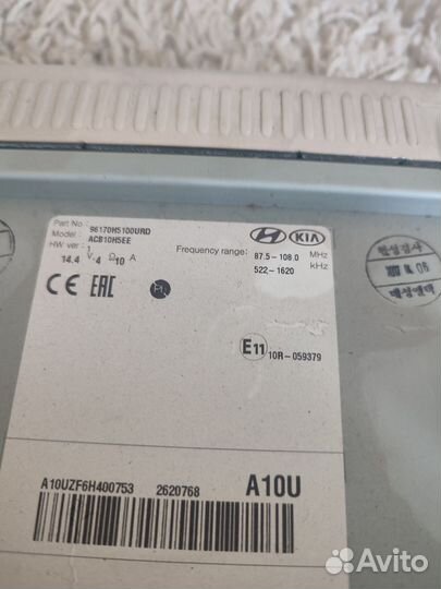 Штатная магнитола на hyundai solaris 2