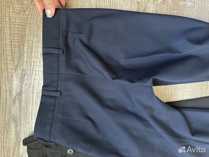 Брюки школьные 7-8 лет синар, next