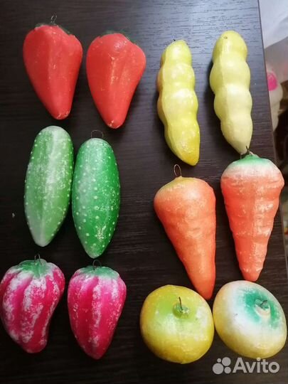 Елочные игрушки СССР, пенопласт