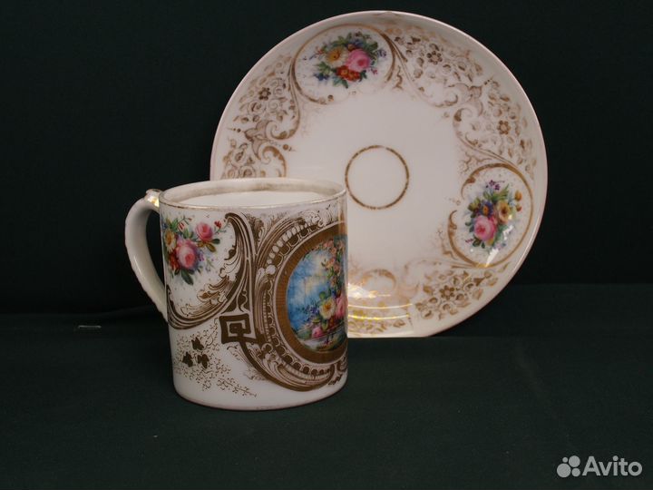 Коллекционная чайная пара. Европа