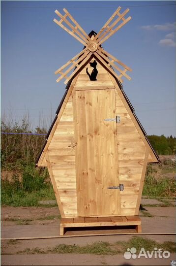 Уличный туалет с установкой HAT119