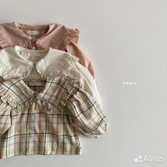 Рубашка для девочки в стиле Zara