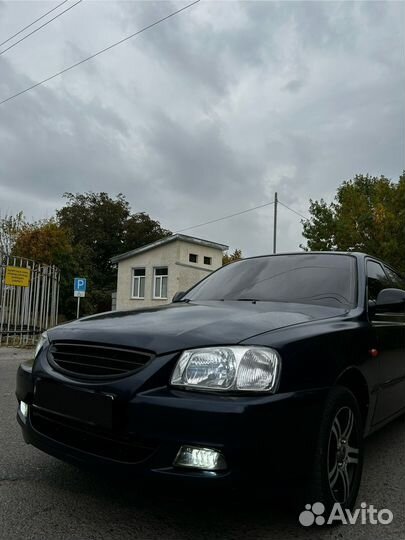 Hyundai Accent 1.6 МТ, 2007, 168 250 км