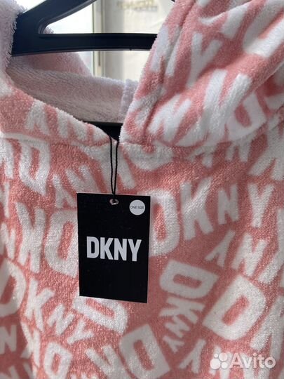 Пончо новое dkny,полотенце,размер 110