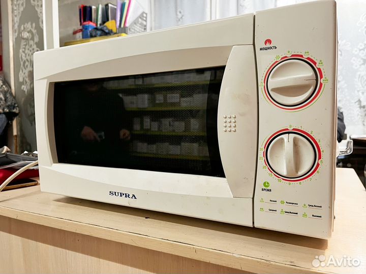 Микроволновка бу supra на запчасти
