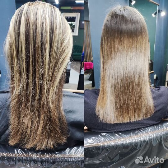 Кератиновое выпрямление волос/Ботокс/ Коллаген