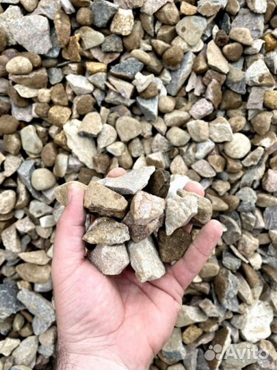 Щебень гравийный с доставкой