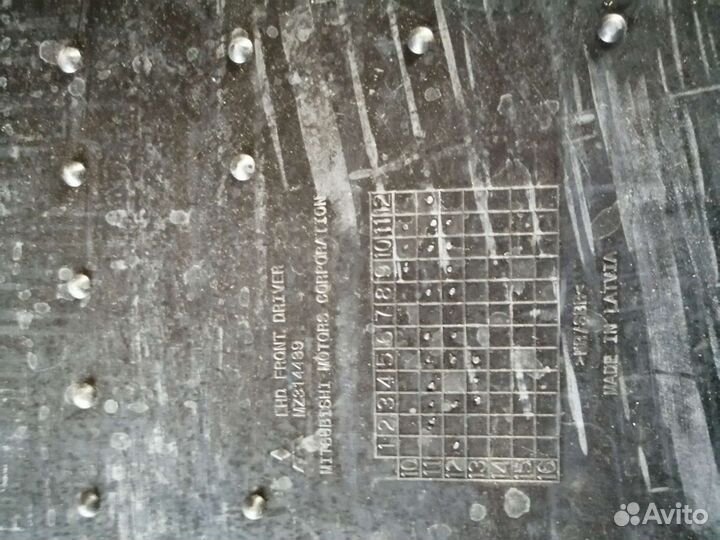 Оригинальные коврики митсубиси асх