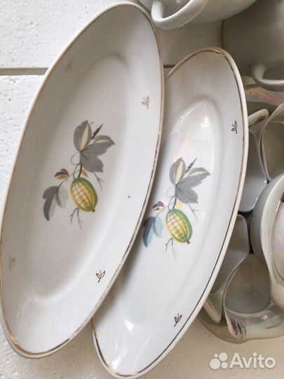 Салатница, менажница, солонки, селедочницы СССР