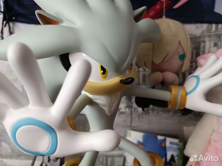 Коллекционная фигурка Silver the hedgehog Sonic