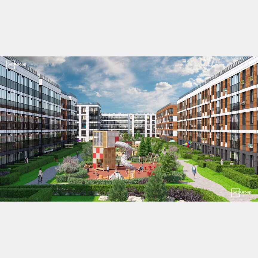 Квартира-студия, 24,6 м², 5/5 эт.