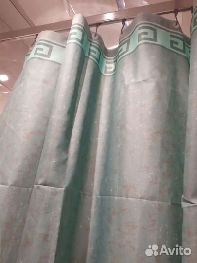 Штора для ванной бу