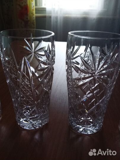 Хрустальные стаканы