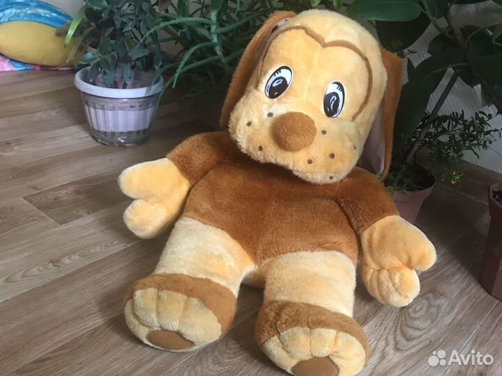 Собака мягкая игрушка большая