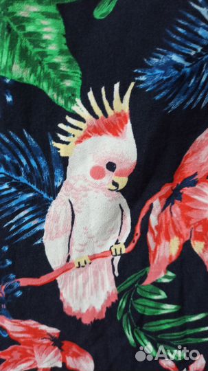 Сарафан H&M попугаи 140