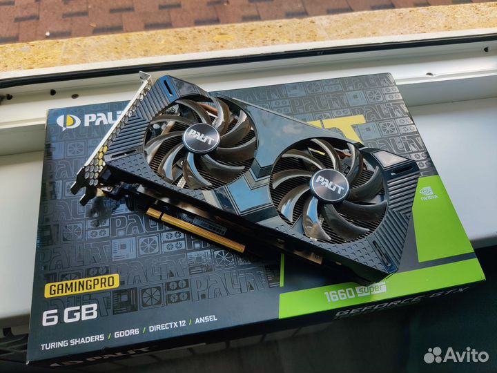 Видеокарта Palit Gtx 1660 Super Идеал