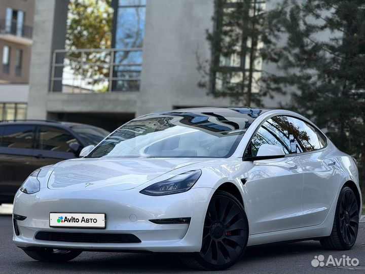 Tesla Model 3 498 л.с. AT, 2021, 66 000 км