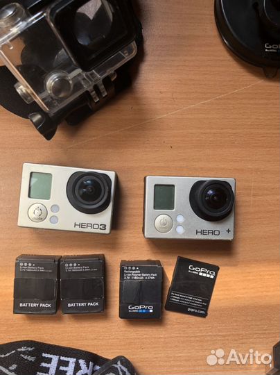 Видеокамера Go pro hero 3 pluse + аксессуары