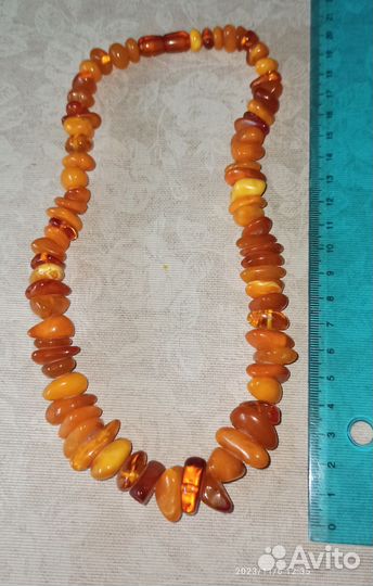 Янтарные бусы СССР
