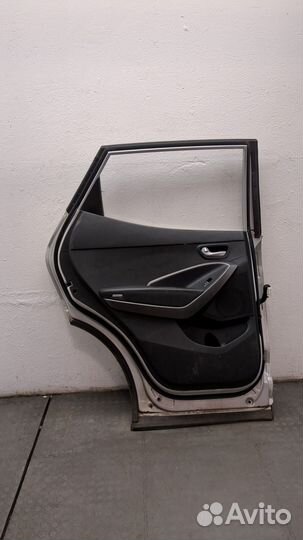 Дверь боковая левая задняя Hyundai Santa Fe, 2014