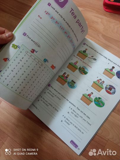 Рабочая тетрадь по Английскому 4 класс