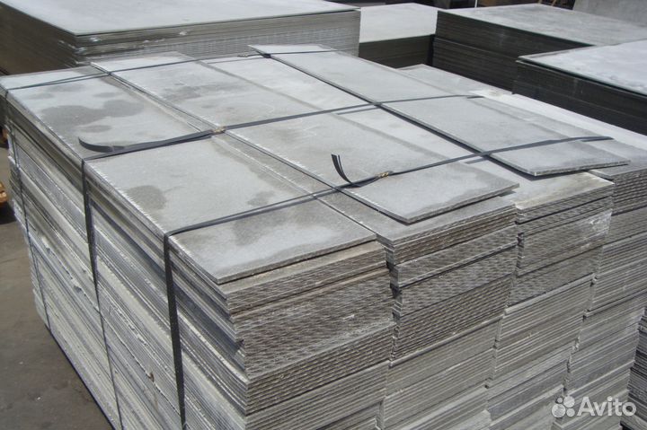 Полоса для грядок из плоского шифера 1500х300х8