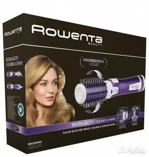 Фен щетка rowenta