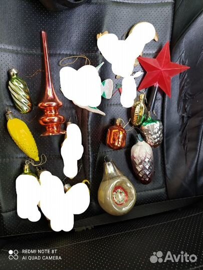 Елочные игрушки СССР