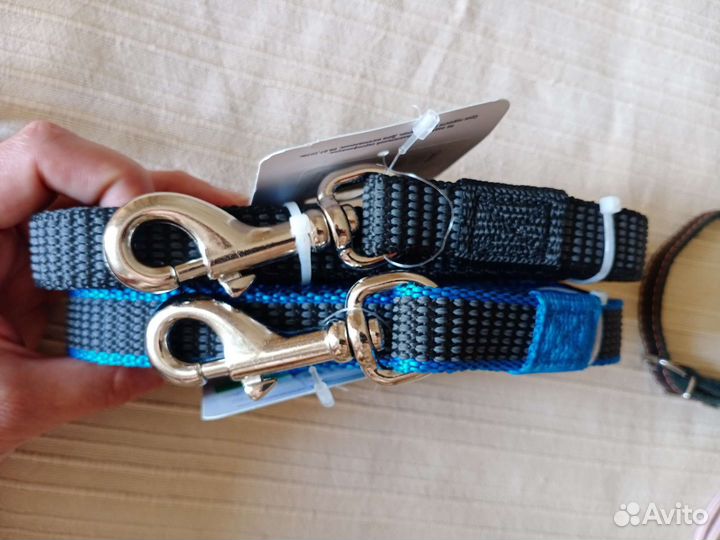 Намордник Адресник Ошейник Поводок Пулер