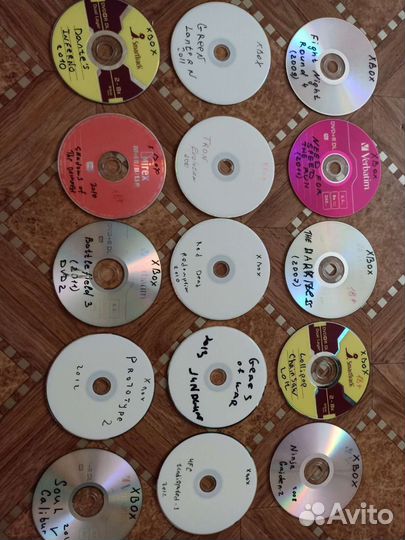 Диски на xbox 360
